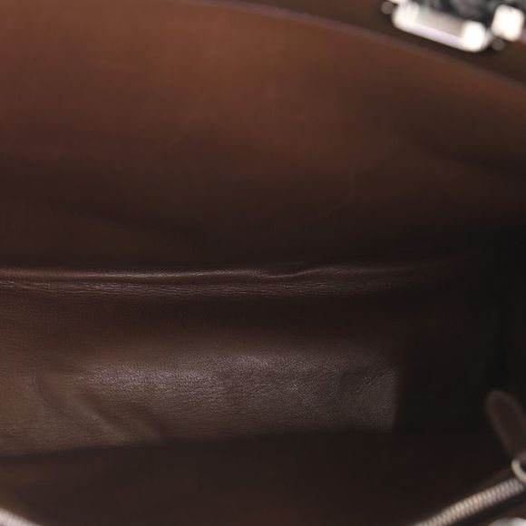 Ralph Lauren Collection Voyager Bag Printed Pony Hair and Leather Brown, Print - Picture 6 of 7